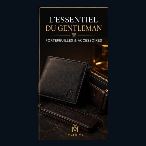 L’Essentiel du Gentleman – Portefeuilles et accessoires